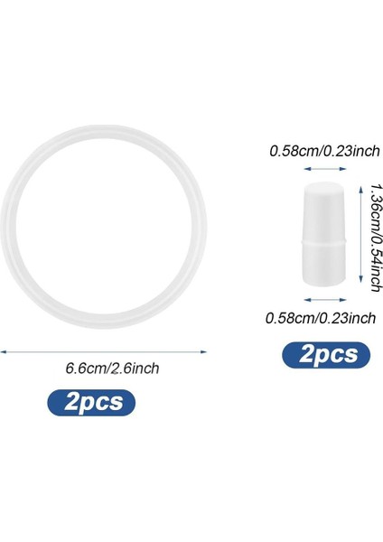 4pcs Termos Paslanmaz 10 Oz, Silikon Halka Conta Parçaları O-Ring Parçaları Için 4pcs Yedek Kauçuk Contalar (Yurt Dışından) indirimleri