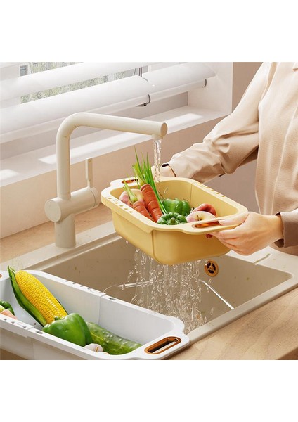 Çift Katmanlı Lavabo Süzgeç, Uzatılabilir Lavabo Süzgeç Sepeti, Sebze ve Meyveler, Mutfak Süzgeci Kehanetleri, Beyaz (Yurt Dışından) fırsatları