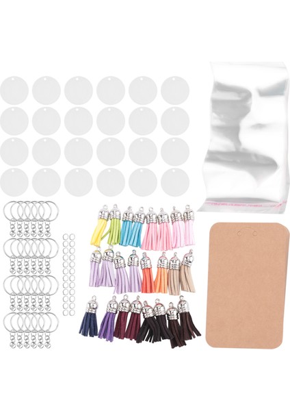 144 Pcs Akrilik Keychain Boş Set, Vinil Anahtar Için Anahtar Zincir Akrilik Boş Toplu ile Gelin, Dıy Keyhın Vınıl Üretimi Için (Yurt Dışından) fırsatları