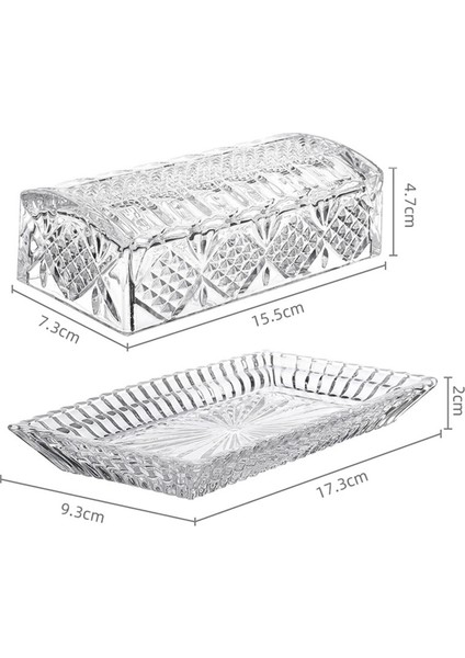 Tezgah Tereyağı Tutucusu Için Cam Tereyağı Yemek Temiz Tereyağı Kaleci Kap Tabak Kaplı Kaleci Tutucu Servis Peynir (Yurt Dışından) fiyatları