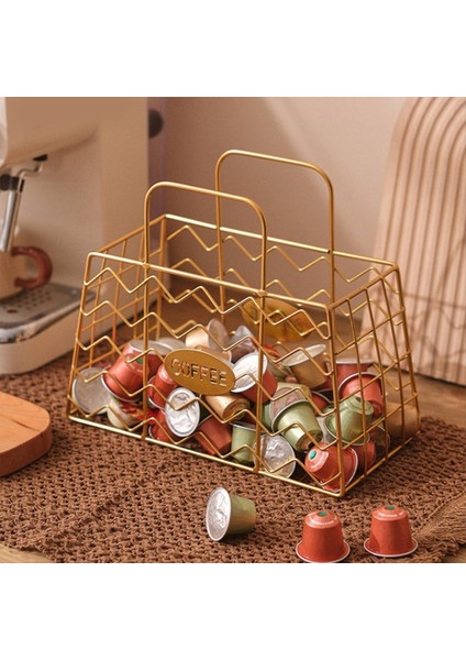 Kahve Pod Sepet Kahve Barı Aksesuarlar Kremalı Tutucu Espresso Kapsül Tutucu Otel Sayacı Kahve Barı, B (Yurt Dışından) fiyatları