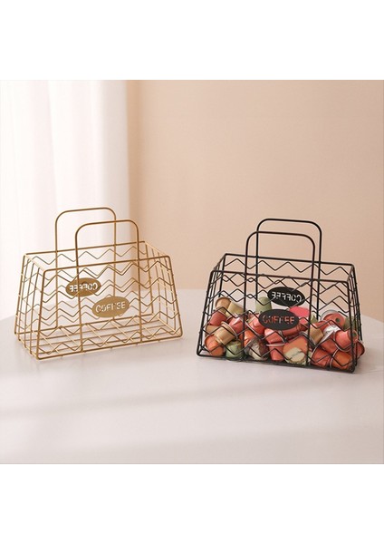 Kahve Pod Sepet Kahve Barı Aksesuarlar Kremalı Tutucu Espresso Kapsül Tutucu Otel Sayacı Kahve Barı, B (Yurt Dışından) fırsatları