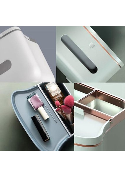 Çok Fonksiyonel Reklam Öğeleri Doku Kutusu Tutucu Cep Telefonu Yuvası Dekorasyon Doku Tutucu Ev, Mavi (Yurt Dışından) fiyatları