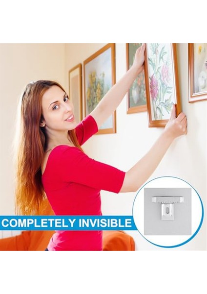 6 Pack Kendi Yapışkanlı Çamaşır Askıları 8.0 x 8.0 cm Hook Yapışkan Resim Aynalar ve Asma Sanat Için Asma Tahtası Kiti (Yurt Dışından) fiyatları