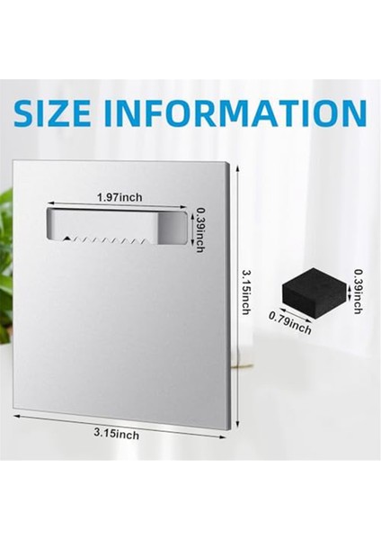 6 Pack Kendi Yapışkanlı Çamaşır Askıları 8.0 x 8.0 cm Hook Yapışkan Resim Aynalar ve Asma Sanat Için Asma Tahtası Kiti (Yurt Dışından) fırsatları