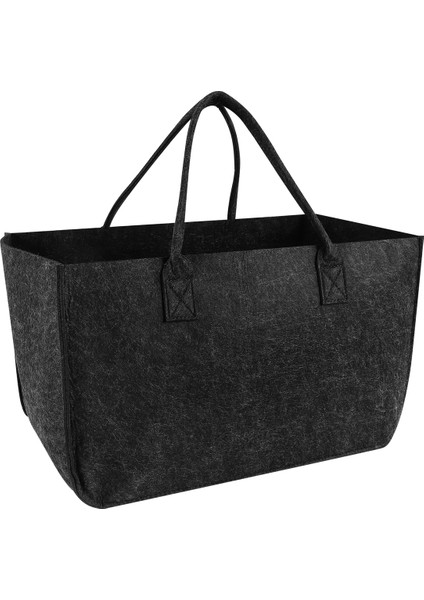 Keçe Depolama Çantası Büyük Kapasiteli Gündelik Alışveriş Çantası, Meyve ve Sebze Sepet Oyuncak Depolama Sepeti Giyim Depolama Sepeti (Yurt Dışından) modelleri