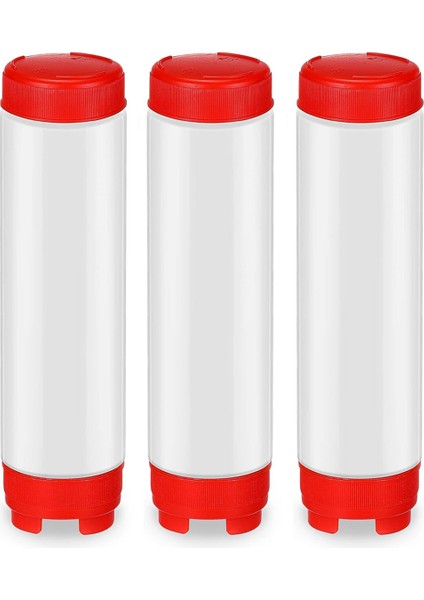 16 Oz Ters Plastik Sıkıştırma Şişeleri, Doldurulabilir Uç Büyük Valf Dağıtıcı Soslar Için Sıkış Şişesi Ketçap (Yurt Dışından)