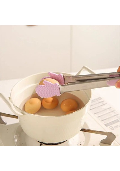 Barbekü Ekmek ve Food Clips Yüksek Sıcaklık Anti-Ölçekli Genişletilmiş Biftek Klipsleri Barbekü Araçları Mor (Yurt Dışından) fiyatları