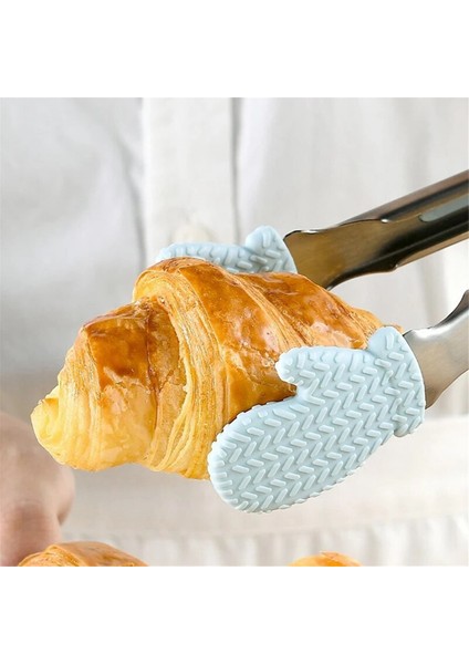 Barbekü Ekmek ve Food Clips Yüksek Sıcaklık Anti-Ölçekli Genişletilmiş Biftek Klipsleri Barbekü Araçları Mor (Yurt Dışından) indirimleri