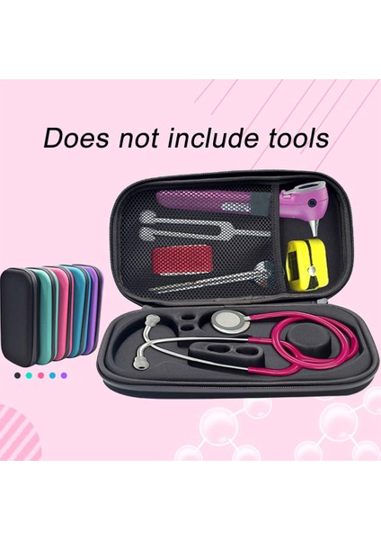 Eva Sert Kabuk Taşınabilir Stetoskop Saklama Kutusu Kalem Organizatörü El Feneri Cımbızları Için Seyahat Çantası Torbası, Pembe (Yurt Dışından) fiyatları