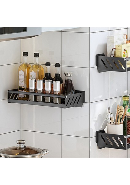 Mutfak Küçük Aletler Baharat Depolama Rafı, Mutfak Banyo Paslanmaz Çelik Raf, Duvara Monte, Depolama Rafı, D (Yurt Dışından) modelleri