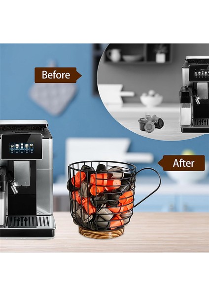 Kapaklı Kahve Filtresi Tutucu, Kahve Filtreleri Depolama, Ahşap Kahve Filtresi Konteyner Sepeti, Yuvarlak Kapasite (Yurt Dışından) indirimleri