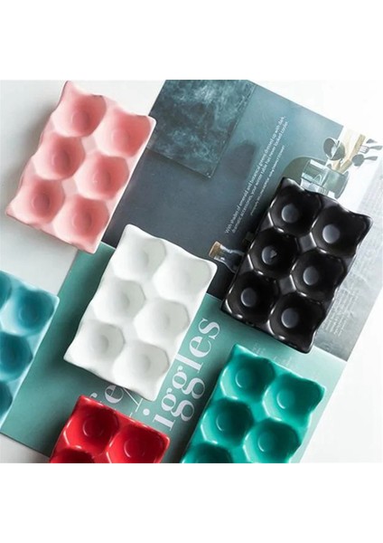 Mutfak Malzemeleri Yumurta Tepsisi Yumurta Rafı Ev Seramik Sofra Tedarikleri Yumurta Tepsisi Yumurta Tepsisi Kırmızı (Yurt Dışından) modelleri