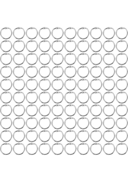 100PCS 19MM Gevşek Yaprak Bağlayıcı Halkalar Anahtar Yüzük Halkaları Halkalar/albüm/craft Için Binder Halkalar (Yurt Dışından) modelleri
