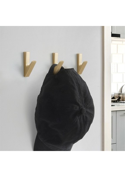 10PCS Alüminyum Alaşım Ceket Kancaları Duvara Monte Havlu Kancaları Cüppeli Kancalar Mutfak Banyo Metal Kanca Monte Havlu Kancası (Yurt Dışından) fırsatları