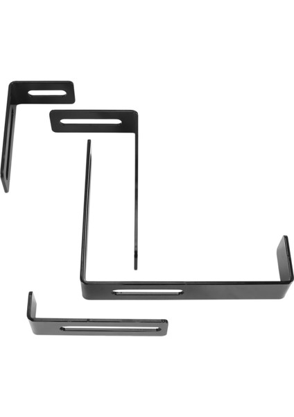 1 Çift Kanca Oluk Bitki Potu Asılı Kancalar Ray Balkon Ekici Tutucu Braketler Demir Kancalar Yükseklik Ayarlanabilir Kanca -S (Yurt Dışından)