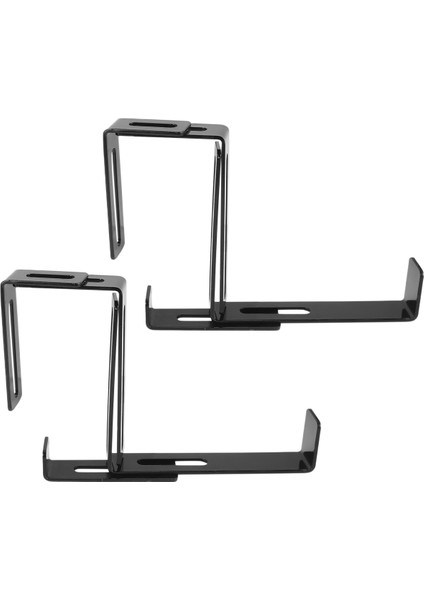 1 Çift Kanca Oluk Bitki Potu Asılı Kancalar Ray Balkon Ekici Tutucu Braketler Demir Kancalar Yükseklik Ayarlanabilir Kanca -S (Yurt Dışından) fırsatları