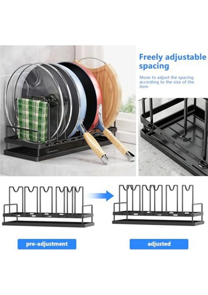 Çok Işlevli Paslanmaz Çelik Çanak Kurutma Rafı Tencere ve Tava Depolama Rafı, Bulaşık Kurutma Rafı, Tencere ve Tava Depolama (Yurt Dışından) modelleri