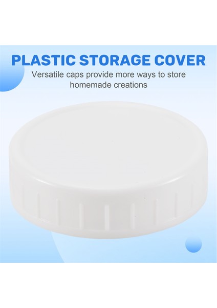 Mason Kavanoz Kapakları Için Normal Ağız Kapakları Mason Konserve Kavanozları ve Daha Fazlası Için Plastik Depolama Kapakları, Standart, Dia 70MM (Yurt Dışından) fırsatları