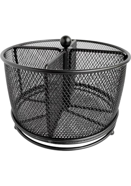 Eden Tutucu Gümüş Sabah Çatal Teşheri-4 Bölme Dönen Metal Sofra Takımı Tutucu Kaşık B Için Mutfak Tezgahı Organizatör (Yurt Dışından)