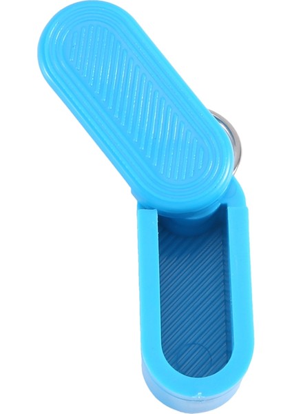 1pcs Keyfizli Anahtar Kompresör Ayrık Manyetik Slayt Mini Cep Hapı Dergisi Dergisi Taşınabilir Acil Durum Hapları Mavi (Yurt Dışından) indirimleri