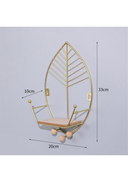 Yatak Şekil Yüzen Raflar Metal Duvar Dekor, Ahşap Duvara Monte Depolama Rafı Ev Dekorasyonlar Yatak Odası, Altın Için Sanat (Yurt Dışından) modelleri