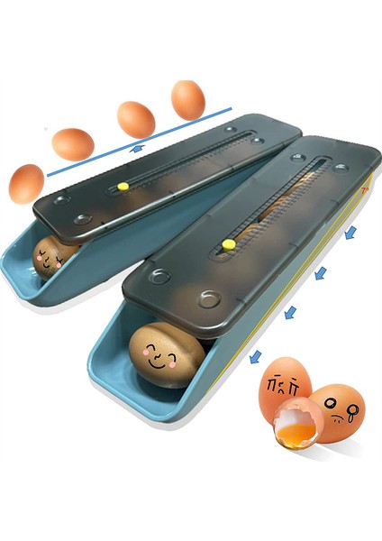 Buzdolabı Için Yumurta Kutusu Tarih Hatırlatıcısı, Yumurta Tutucu Saklama Kutusu Çekmecesi, Mutfak Için Saklama Kutusu (Yurt Dışından) indirimleri