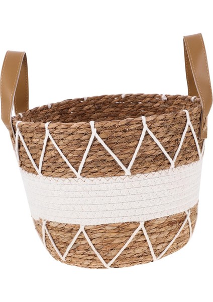 Oturma Odası, Yatak Odası, Banyo, Yastık, Havlu, Ayakkabı Için Dokuma Battaniye Sepeti Için Boho Dekoratif Depolama Sepeti (Yurt Dışından)