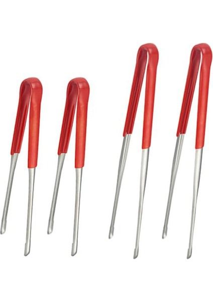 4pcs Mutfak Maşaları Izgara Maşaları, 11.5 Inç ve 13.5 Inç Metal Gıda Maşaları, Yüksek Sıcaklığa Dayanıklı Barbekü Maşaları (Yurt Dışından)