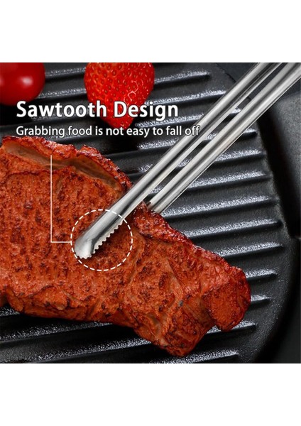 4pcs Mutfak Maşaları Izgara Maşaları, 11.5 Inç ve 13.5 Inç Metal Gıda Maşaları, Yüksek Sıcaklığa Dayanıklı Barbekü Maşaları (Yurt Dışından) fiyatları