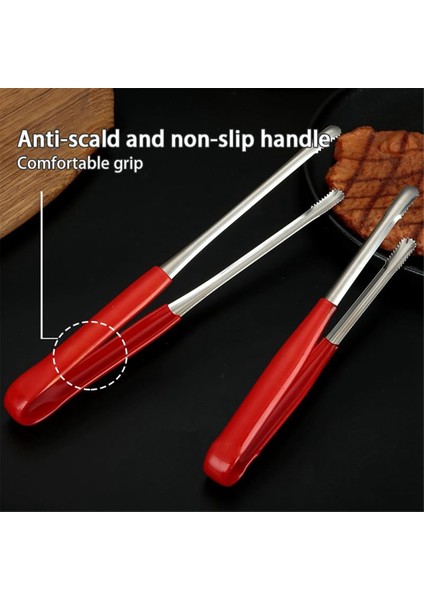 4pcs Mutfak Maşaları Izgara Maşaları, 11.5 Inç ve 13.5 Inç Metal Gıda Maşaları, Yüksek Sıcaklığa Dayanıklı Barbekü Maşaları (Yurt Dışından) modelleri