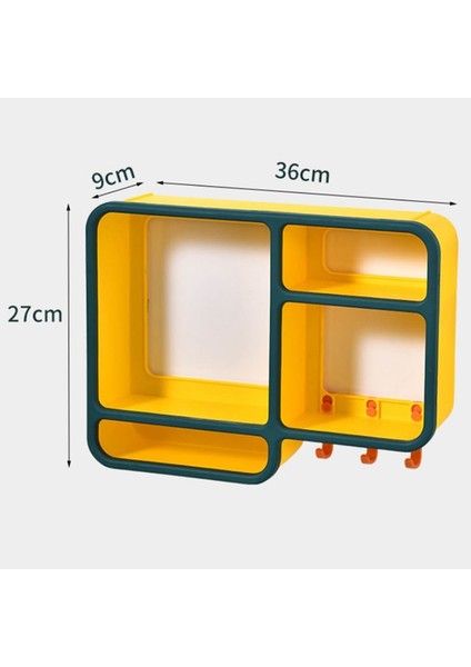 Banyo Duş Duvarı Montajı Yok Yüz Yıkama Krem Cilt Bakımı Washbasin Depolama Rafı, B Sondaj Çok Yönlü Depolama Rafı, B (Yurt Dışından) fırsatları