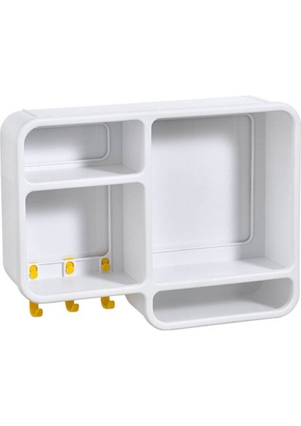 Banyo Duş Duvarı Montajı Yok Yüz Yıkama Krem Cilt Bakımı Washbasin Depolama Rafı, B Sondaj Çok Yönlü Depolama Rafı, B (Yurt Dışından) indirimleri