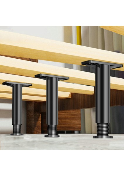 Teleskopik Ayarlanabilir Yatak Işın Desteği Ayak Takviyeli Mobilya Bacak Bacak Yatağı Alt Yük Rulman Braketi 18CM (Yurt Dışından) fiyatları