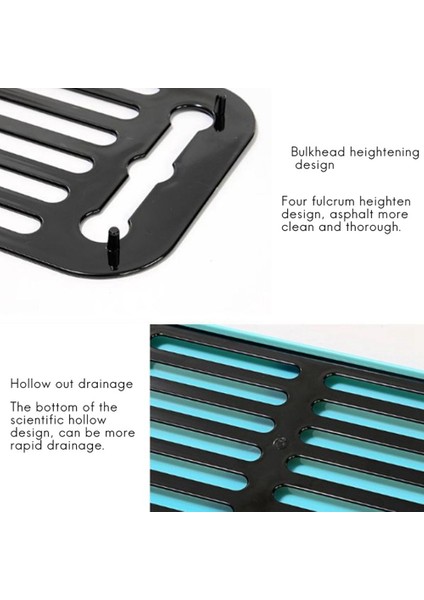 Plastik Bulaşık Kurutucu Tepsisi Büyük Lavabo Kurutma Rafı Çalıştığında Drenaj Rafı Mutfak Su Filtresi Tepsi-Beyaz (Yurt Dışından) indirimleri