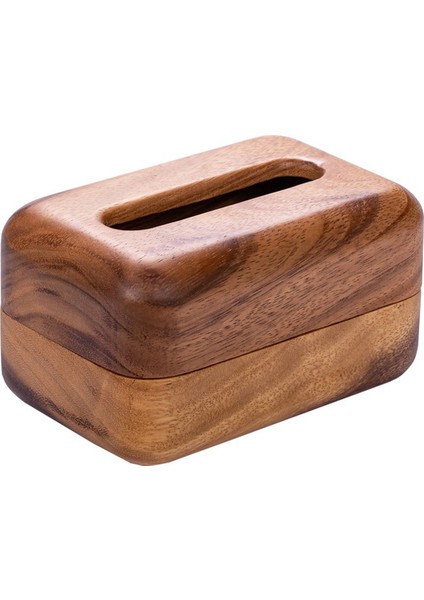 Ahşap Doku Kutuları Ekmek Şeklindeki Doku Depolama Kutusu Peçete Peçete Kasası Doku Tutucu Peçete Tutucu Süs Eşyaları Masa Için El Sanatları (Yurt Dışından)