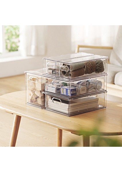 Çekmece Depolama Kutusu Ev Çok Fonksiyonlu Masaüstü Oyuncak Giysileri Kozmetik Mutfak Saklama Kutusu B B B (Yurt Dışından) fiyatları