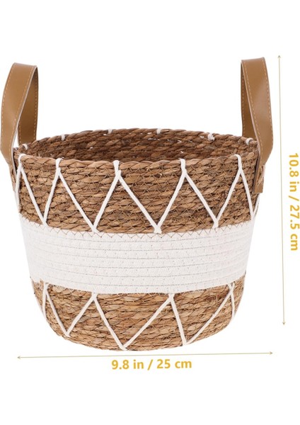 Oturma Odası, Yatak Odası, Banyo, Yastık, Havlu, Ayakkabı Için Dokuma Battaniye Sepeti Için Boho Dekoratif Depolama Sepeti (Yurt Dışından) fiyatları