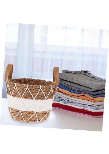 Oturma Odası, Yatak Odası, Banyo, Yastık, Havlu, Ayakkabı Için Dokuma Battaniye Sepeti Için Boho Dekoratif Depolama Sepeti (Yurt Dışından) fırsatları