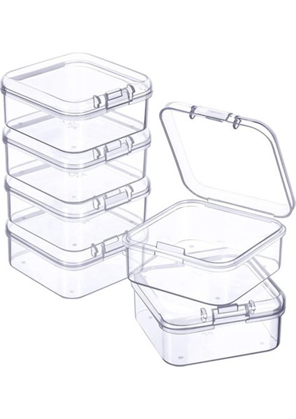 Küçük Eşyalar, Boncuklar, Mücevherler, Kartvizit Toplamak Için 10 Adet Mini Plastik Berrak Saklama Kutusu (Yurt Dışından)