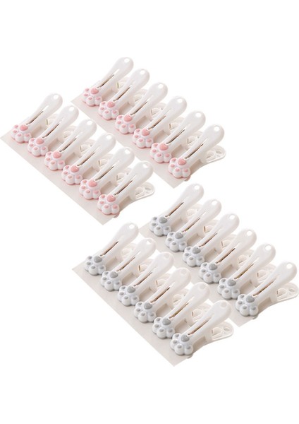 Cat-Paw Gıda Klipsleri Giysileri Pegs Güzel Pratik Kelepçesi Çok Amaçlı Dayanıklı Uzun Kalıcı Klipler Atıştırmalık Çantalar Için Fotoğraflar (Yurt Dışından)