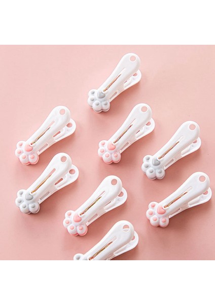 Cat-Paw Gıda Klipsleri Giysileri Pegs Güzel Pratik Kelepçesi Çok Amaçlı Dayanıklı Uzun Kalıcı Klipler Atıştırmalık Çantalar Için Fotoğraflar (Yurt Dışından) modelleri