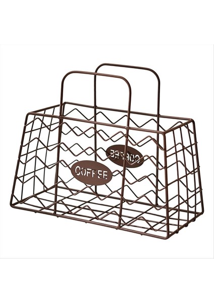 Kahve Pod Sepet Kahve Barı Aksesuarlar Kremalı Tutucu Espresso Kapsül Tutucu Otel Sayaç Kahve Barı, A (Yurt Dışından)