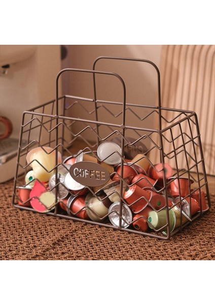 Kahve Pod Sepet Kahve Barı Aksesuarlar Kremalı Tutucu Espresso Kapsül Tutucu Otel Sayaç Kahve Barı, A (Yurt Dışından) indirimleri