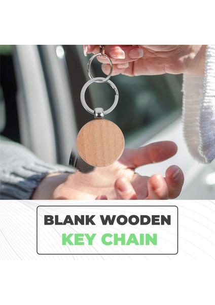 25PIECES Boş Ahşap Anahtarlı Diy Ahşap Anahtarlık Halkaları Anahtar Etiketler Takı Bulguları Zanaat (Yurt Dışından) indirimleri