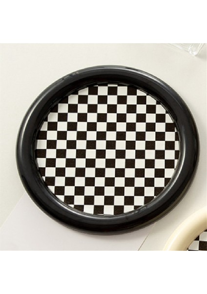 Banyo Rujlar Kozmetik Depolama Tepsisi Şık Izgara Mücevher Tepsisi Aromaterapi Tutucu Parti Içecekleri Servis Plakalar C-C (Yurt Dışından) fiyatları