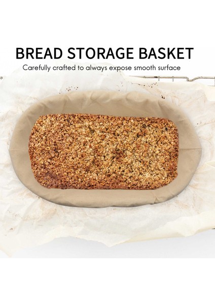 2 Paket 10 Inç Oval Şekilli Ekmek Prova Sepeti - Fırıncılar Için Hamur Kase Hediyeleri Hamile Ekmek Için Sepetler Için Sepetler Için Sepetler (Yurt Dışından) modelleri