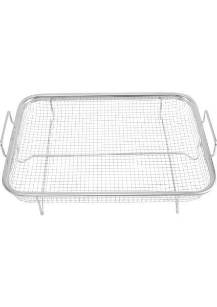 1pcs Fırın, Paslanmaz Çelik Izgara Sepeti, Yapışmaz Örgü Sepet, Hava Fritöz Tepsisi Tel Izgara Sepeti Için (Yurt Dışından)