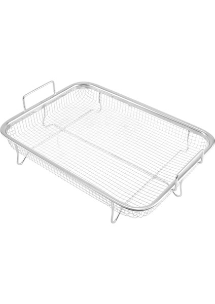 1pcs Fırın, Paslanmaz Çelik Izgara Sepeti, Yapışmaz Örgü Sepet, Hava Fritöz Tepsisi Tel Izgara Sepeti Için (Yurt Dışından) fiyatları
