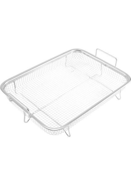1pcs Fırın, Paslanmaz Çelik Izgara Sepeti, Yapışmaz Örgü Sepet, Hava Fritöz Tepsisi Tel Izgara Sepeti Için (Yurt Dışından) modelleri